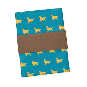 Golden Retriever Pocket Square - Packaging - Knotty Tie Co.