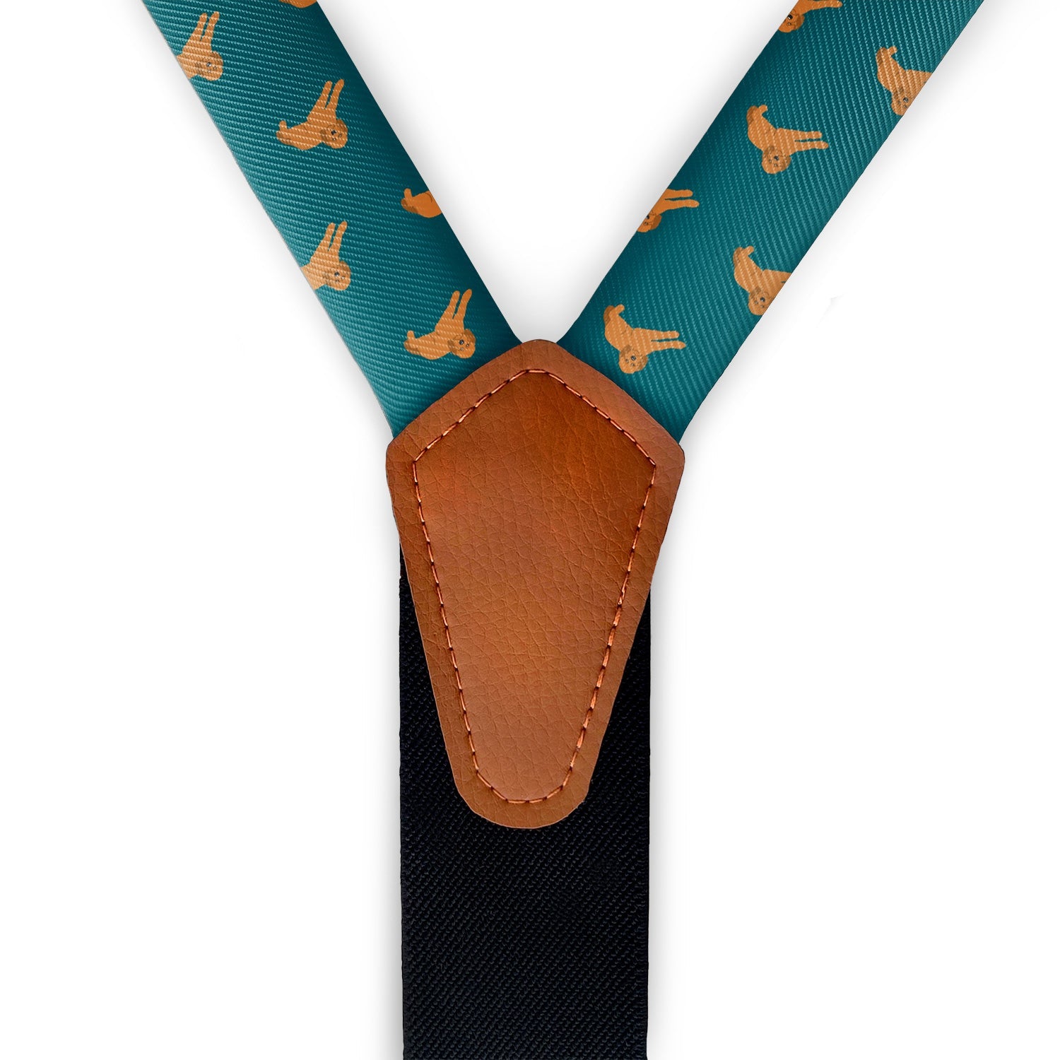 Goldendoodle Suspenders - Full Front View - Knotty Tie Co.