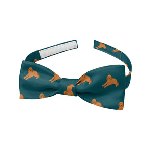 Goldendoodle Bow Tie - Hardware - Knotty Tie Co.