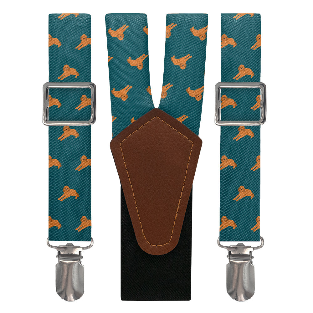 Goldendoodle Suspenders - Main View - Knotty Tie Co.