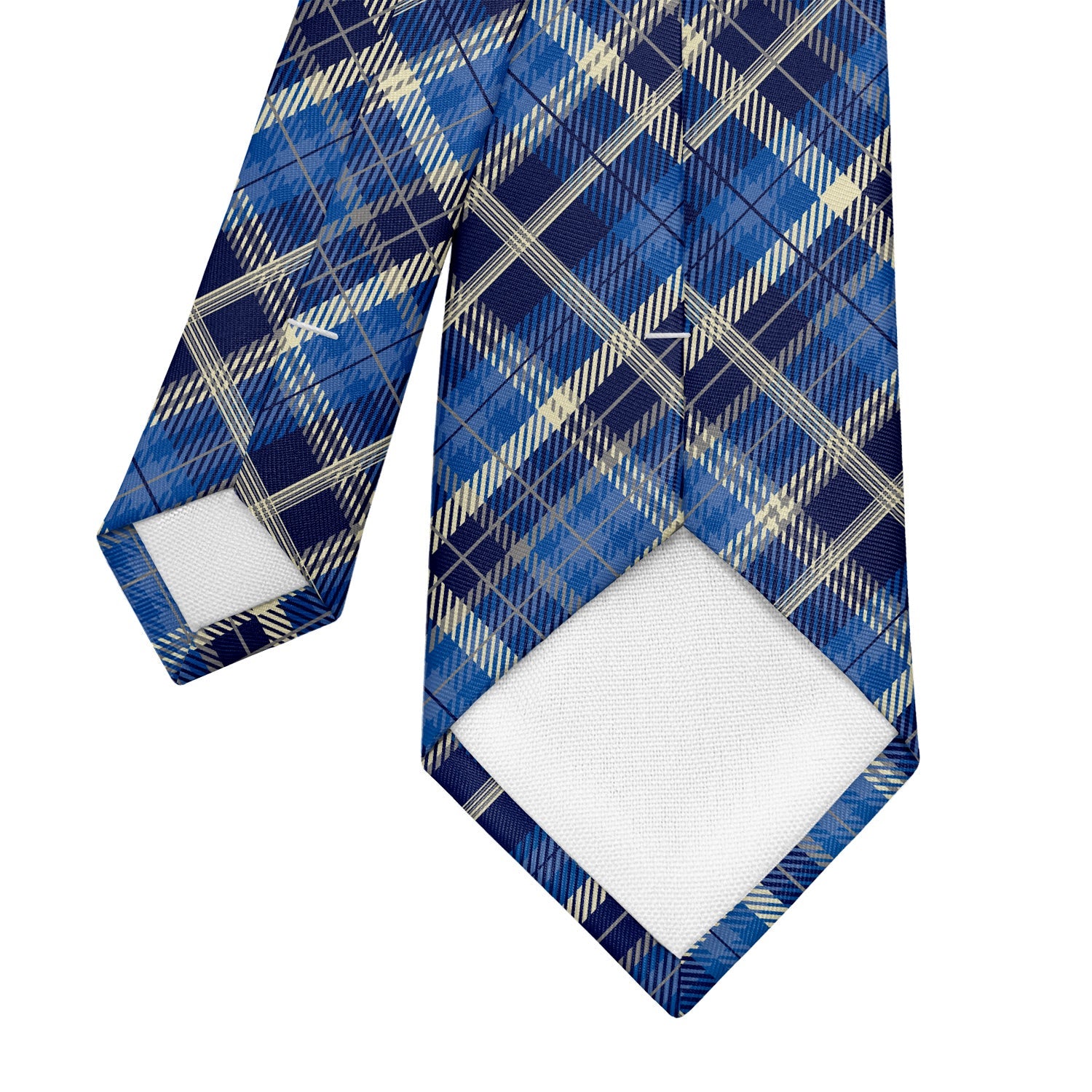 Gone Plaid Necktie - Tipping - Knotty Tie Co.