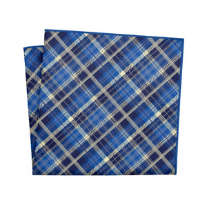 Gone Plaid Pocket Square - 12" Square - Knotty Tie Co.