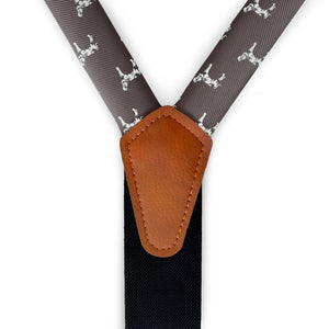 Great Dane Suspenders - Hardware and Strap - Knotty Tie Co.