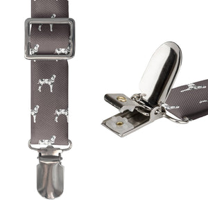 Great Dane Suspenders - Vegan Leather Y-Back - Knotty Tie Co.