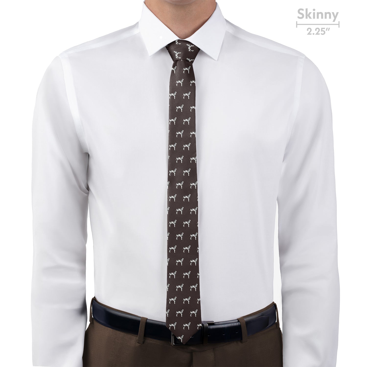 Great Dane Necktie - Skinny - Knotty Tie Co.