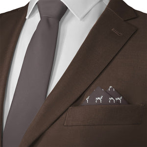 Great Dane Pocket Square - Matching Necktie- Knotty Tie Co.