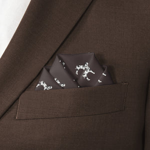 Great Dane Pocket Square - Scalloped Fold - Knotty Tie Co.