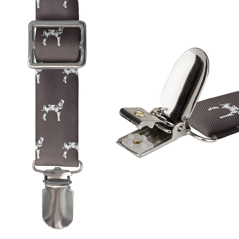 Great Dane Suspenders - Hardware and Strap - Knotty Tie Co.