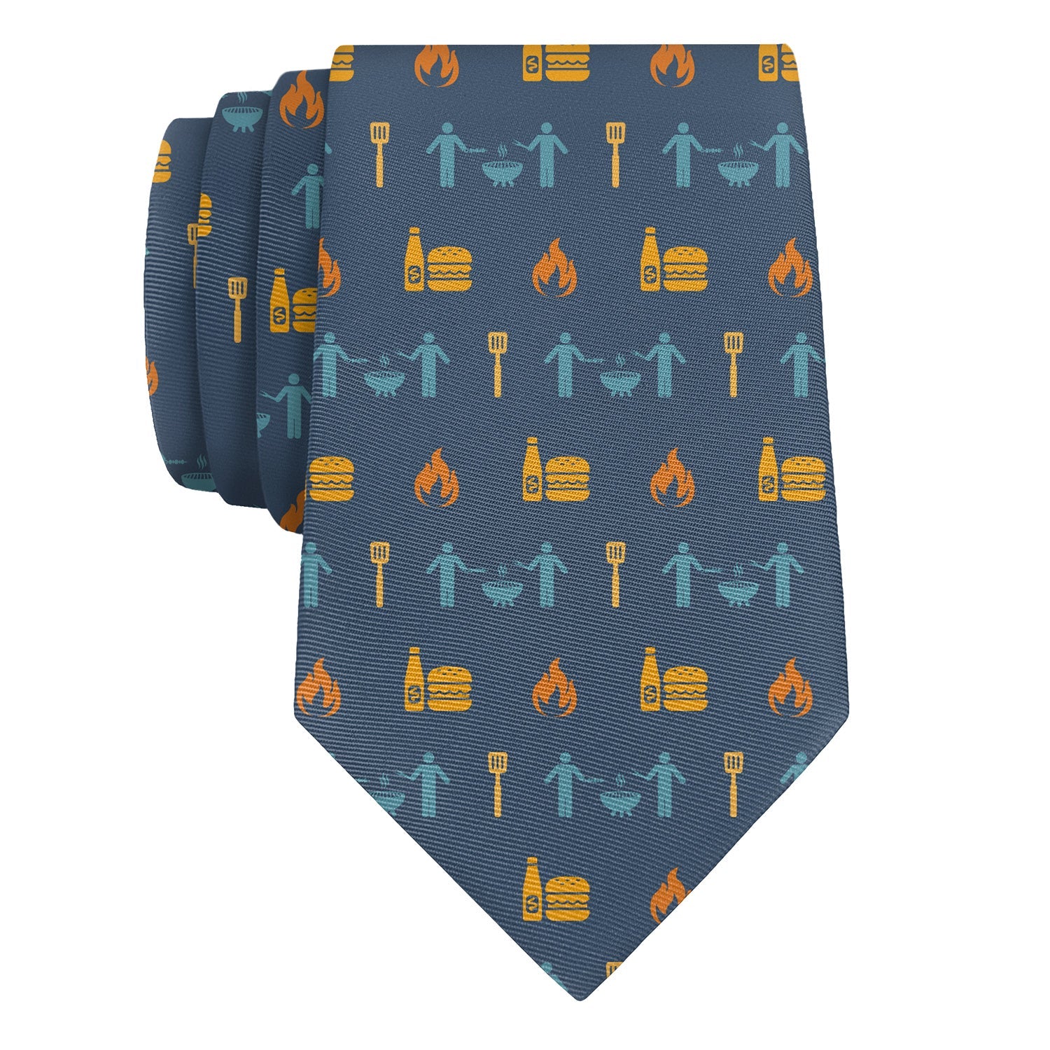 Grilling With Friends Necktie - Knotty 2.75" -  - Knotty Tie Co.