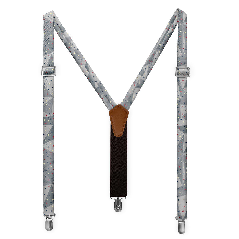 Grip Suspenders - Full Front View - Knotty Tie Co.