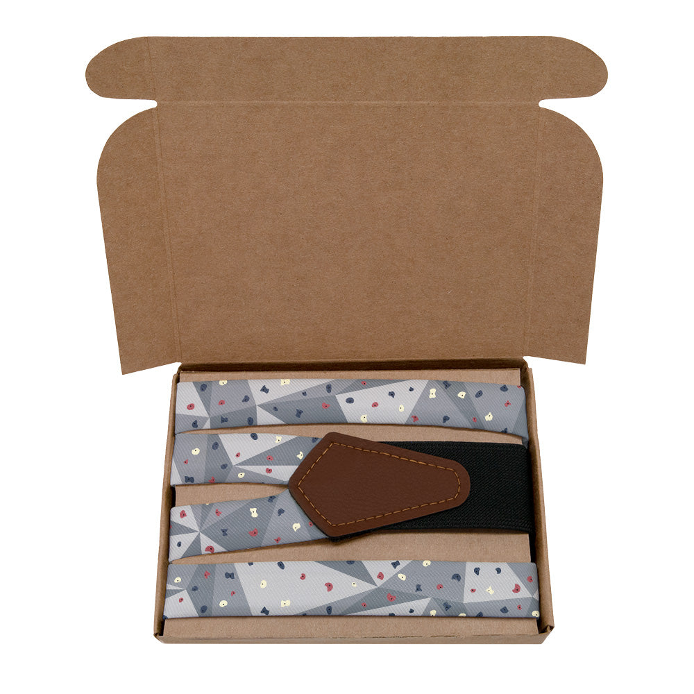 Grip Suspenders - Kraft Gift Box Packaging - Knotty Tie Co.