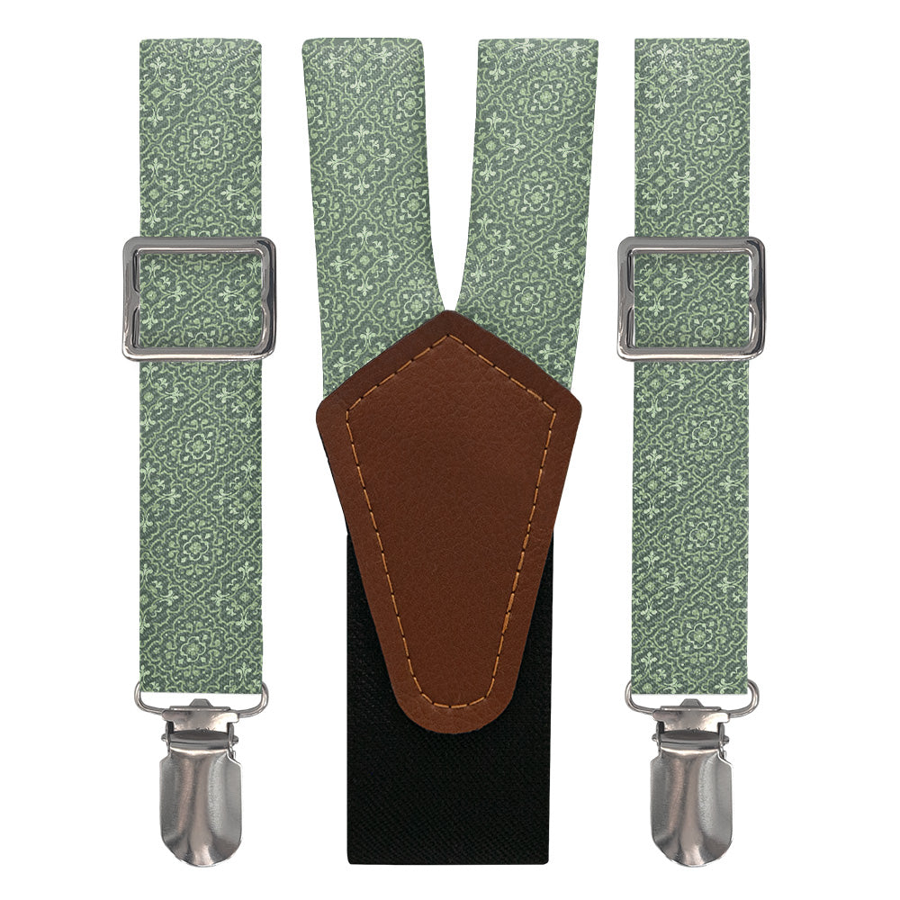 Guilded Medallion Suspenders - Main View - Knotty Tie Co.