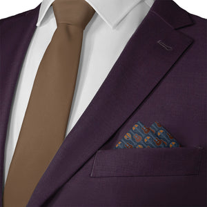 Guitars Pocket Square - Matching Necktie- Knotty Tie Co.