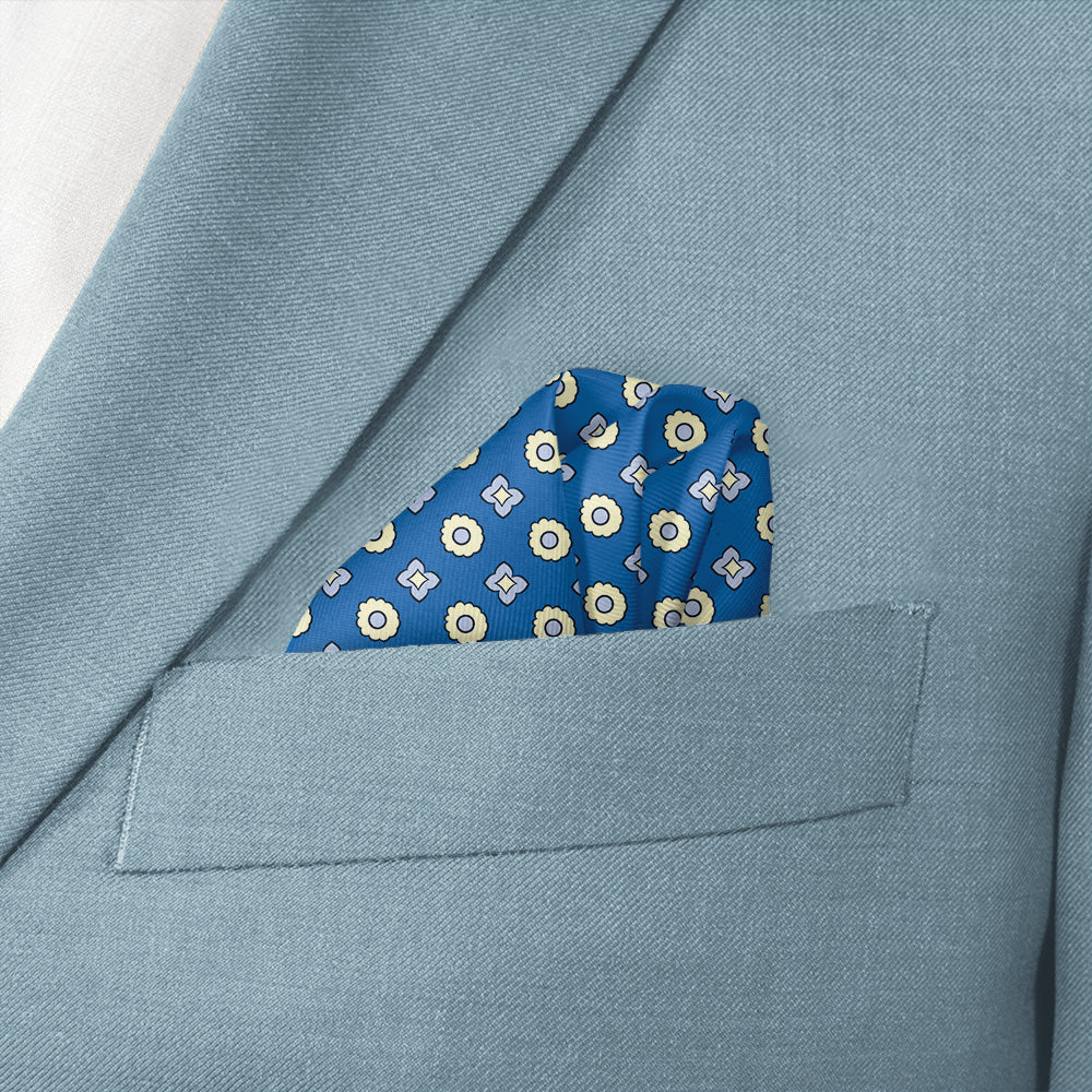 Hamling Pocket Square - Wave Fold - Knotty Tie Co.