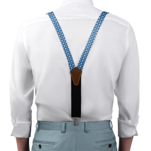 Hamling Suspenders - On Model Front View - Knotty Tie Co.