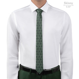 Happy Camper Necktie - Skinny - Knotty Tie Co.