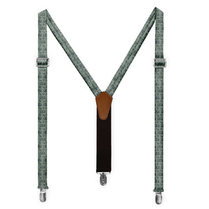 Happy Camper Suspenders - Full Front View - Knotty Tie Co.