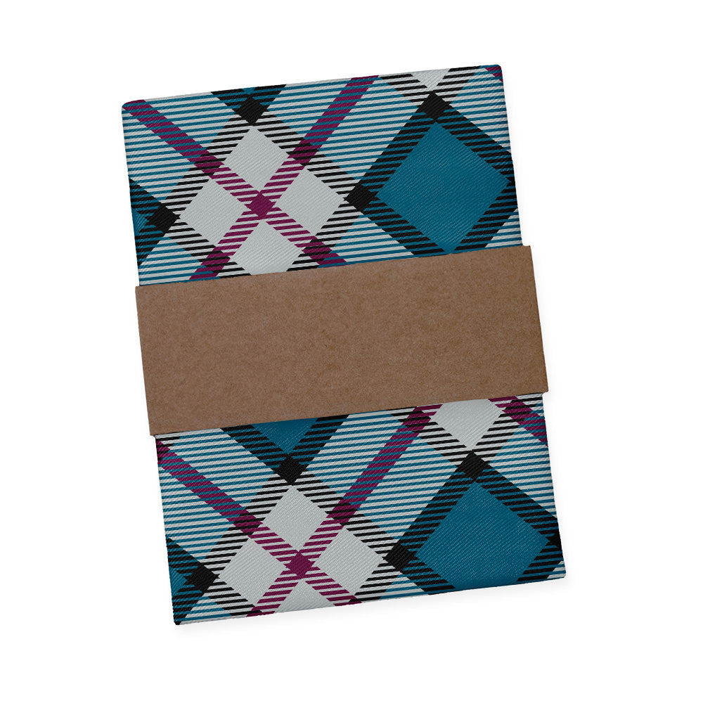 Harrison Plaid Pocket Square - Packaging - Knotty Tie Co.