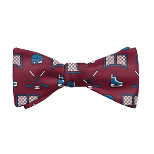 Hat Trick Hockey Bow Tie 1 Main - Knotty Tie Co.