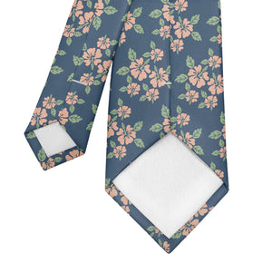 Hawaiian Floral Necktie - Tipping - Knotty Tie Co.