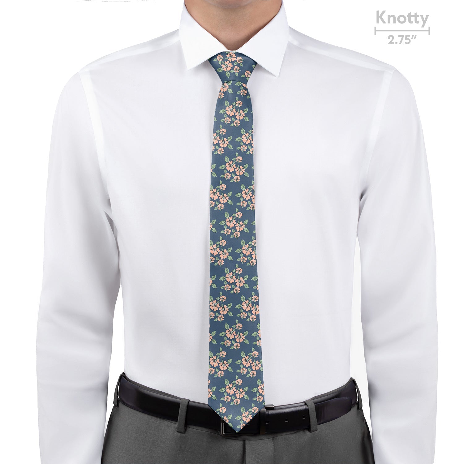 Hawaiian Floral Necktie - Knotty - Knotty Tie Co.