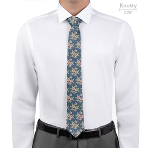 Hawaiian Floral Necktie - Knotty - Knotty Tie Co.