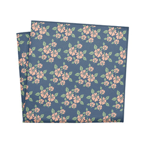 Hawaiian Floral Pocket Square - 12" Square - Knotty Tie Co.