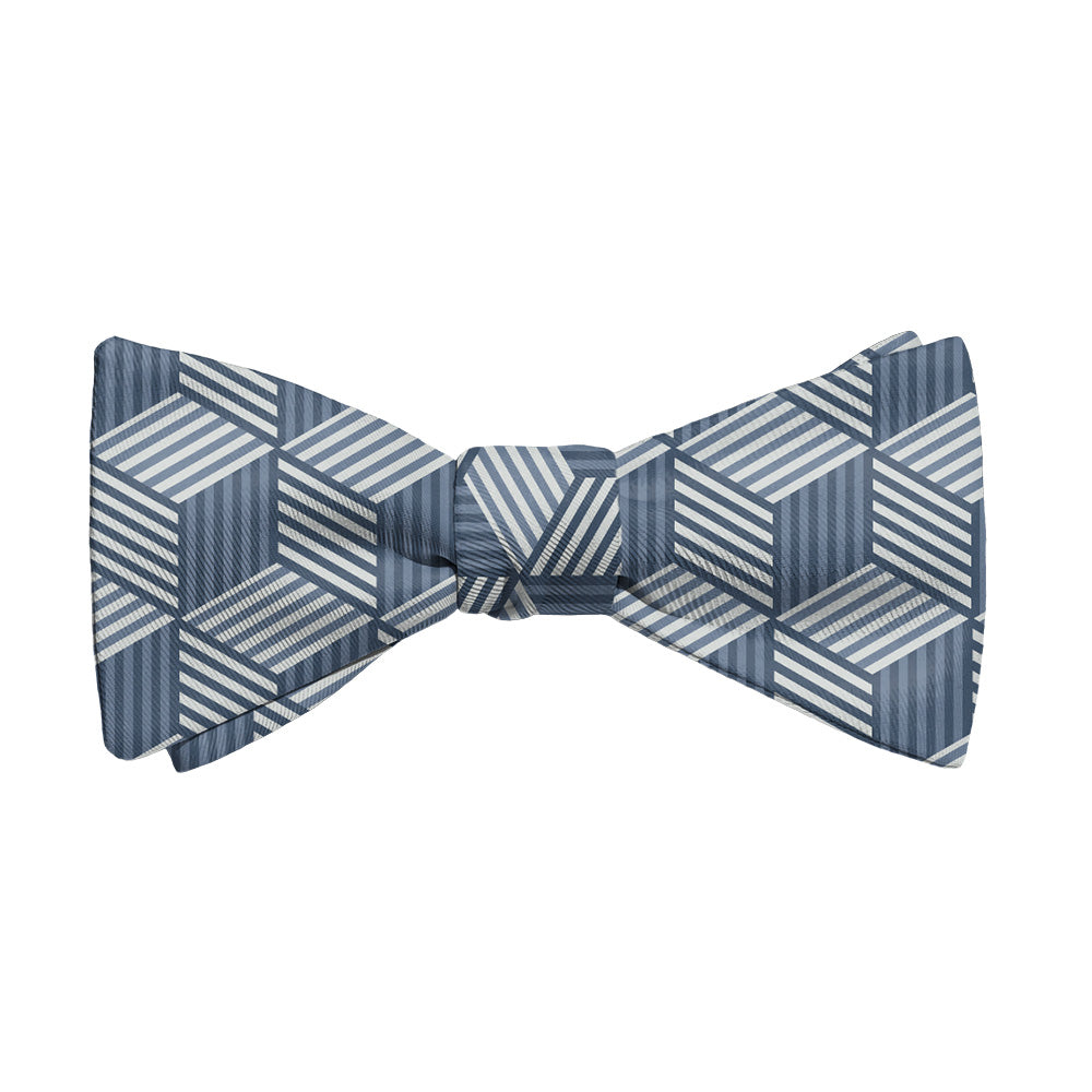 Hexagon Wild Bow Tie - Adult Extra-Long Self-Tie 18-21" - Knotty Tie Co.