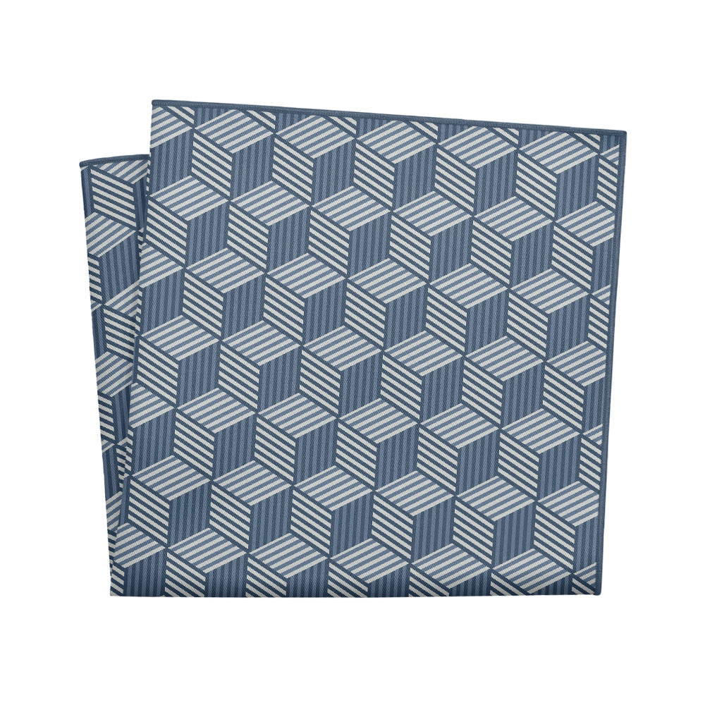 Hexagon Wild Pocket Square - 12" Square - Knotty Tie Co.