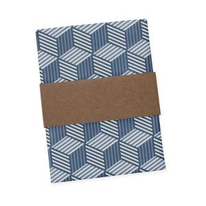 Hexagon Wild Pocket Square - Packaging - Knotty Tie Co.