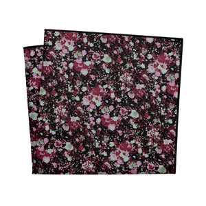 Hidden Floral Pocket Square - 12" Square - Knotty Tie Co.