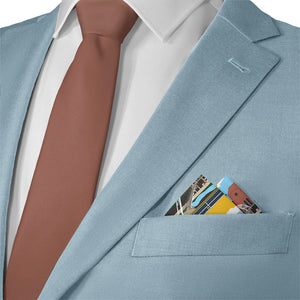 Highland Stripe Pocket Square - Matching Necktie- Knotty Tie Co.