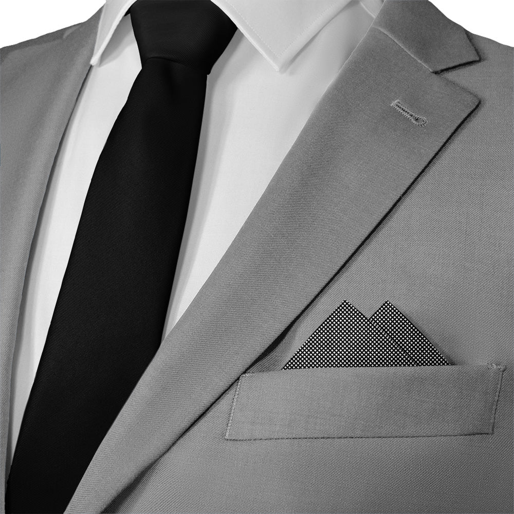 Holden Geometric Pocket Square - 12" Square - Knotty Tie Co.