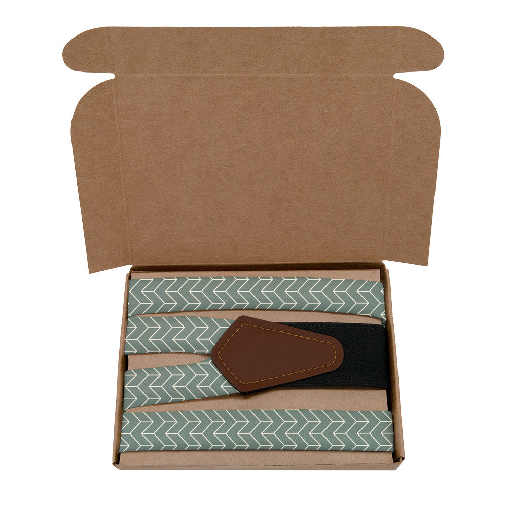 Howard Subway Suspenders - Kraft Gift Box Packaging - Knotty Tie Co.