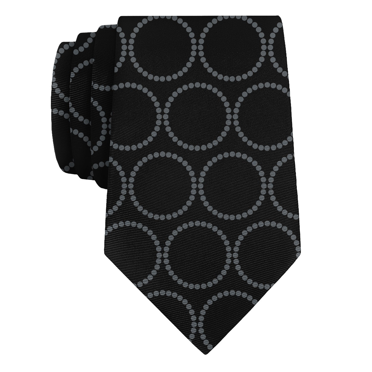 Humboldt Dots Necktie - Rolled - Knotty Tie Co.