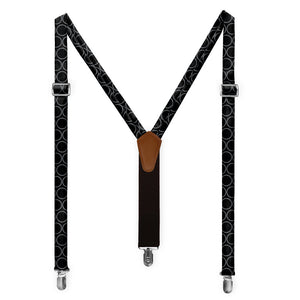 Humboldt Dots Suspenders - Full Front View - Knotty Tie Co.