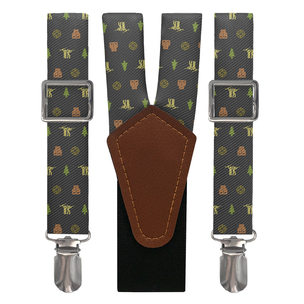 Hunting With Friends Suspenders - Main View - Knotty Tie Co.