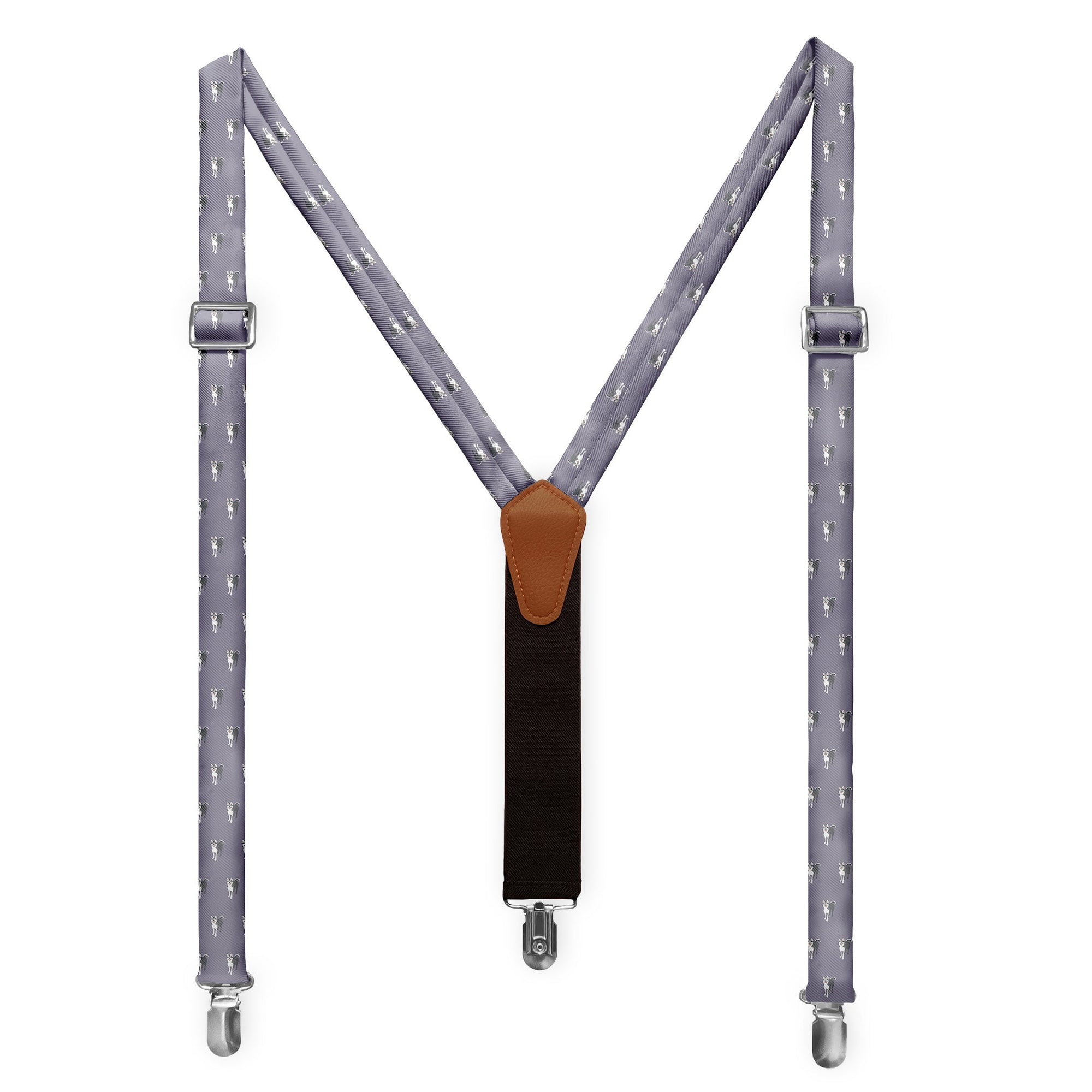 Husky Suspenders - Full Front View - Knotty Tie Co.