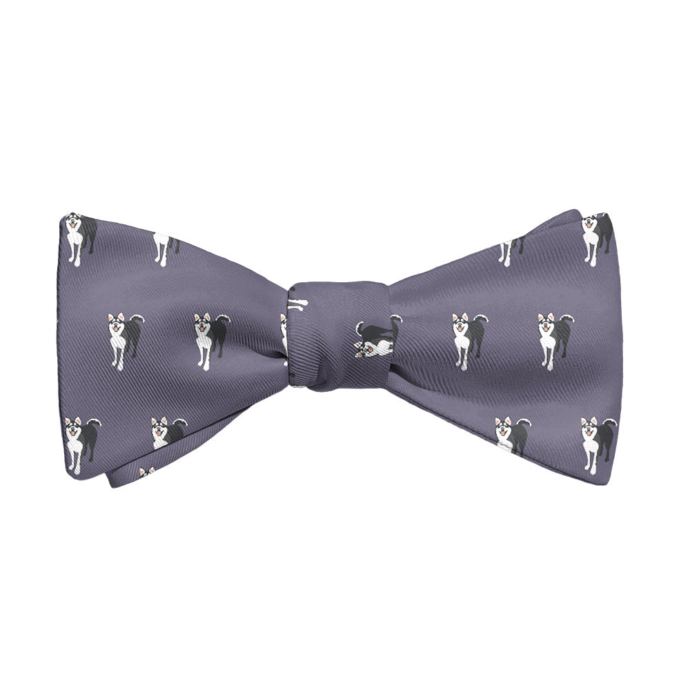 Husky Bow Tie - Adult Extra-Long Self-Tie 18-21" - Knotty Tie Co.