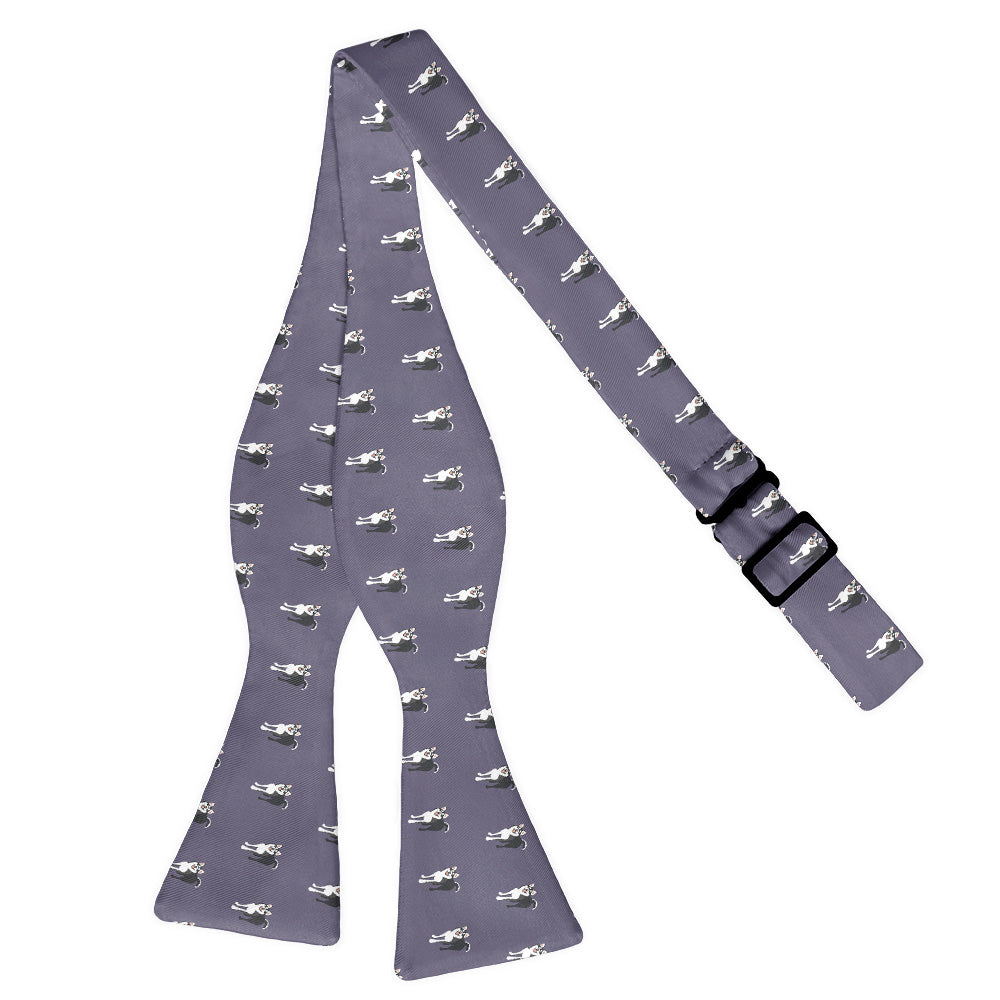 Husky Bow Tie - Adult Extra-Long Self-Tie 18-21" - Knotty Tie Co.