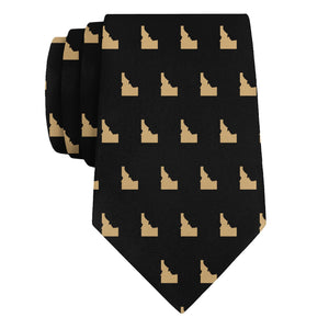 Idaho State Outline Necktie - Rolled - Knotty Tie Co.