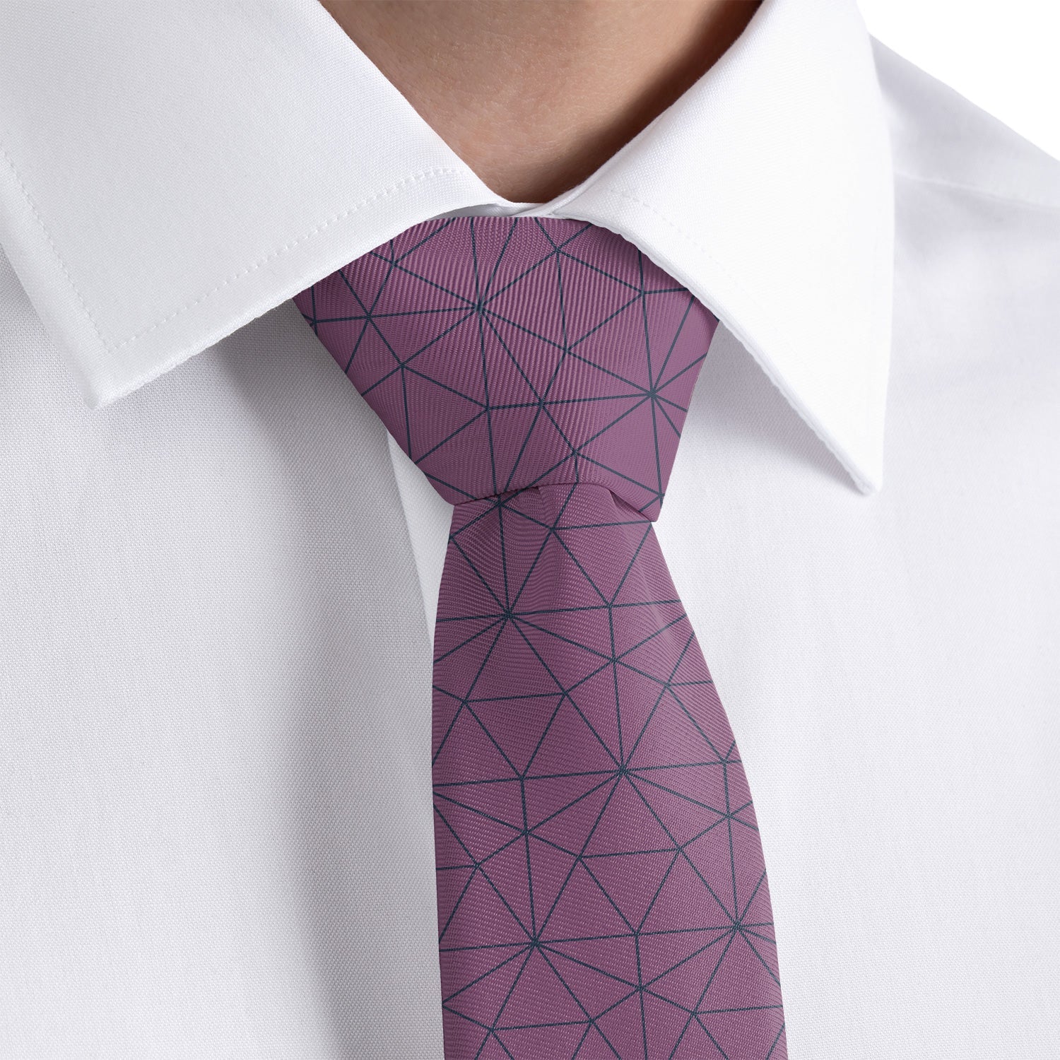 Igloo Geo Necktie - Dress Shirt - Knotty Tie Co.