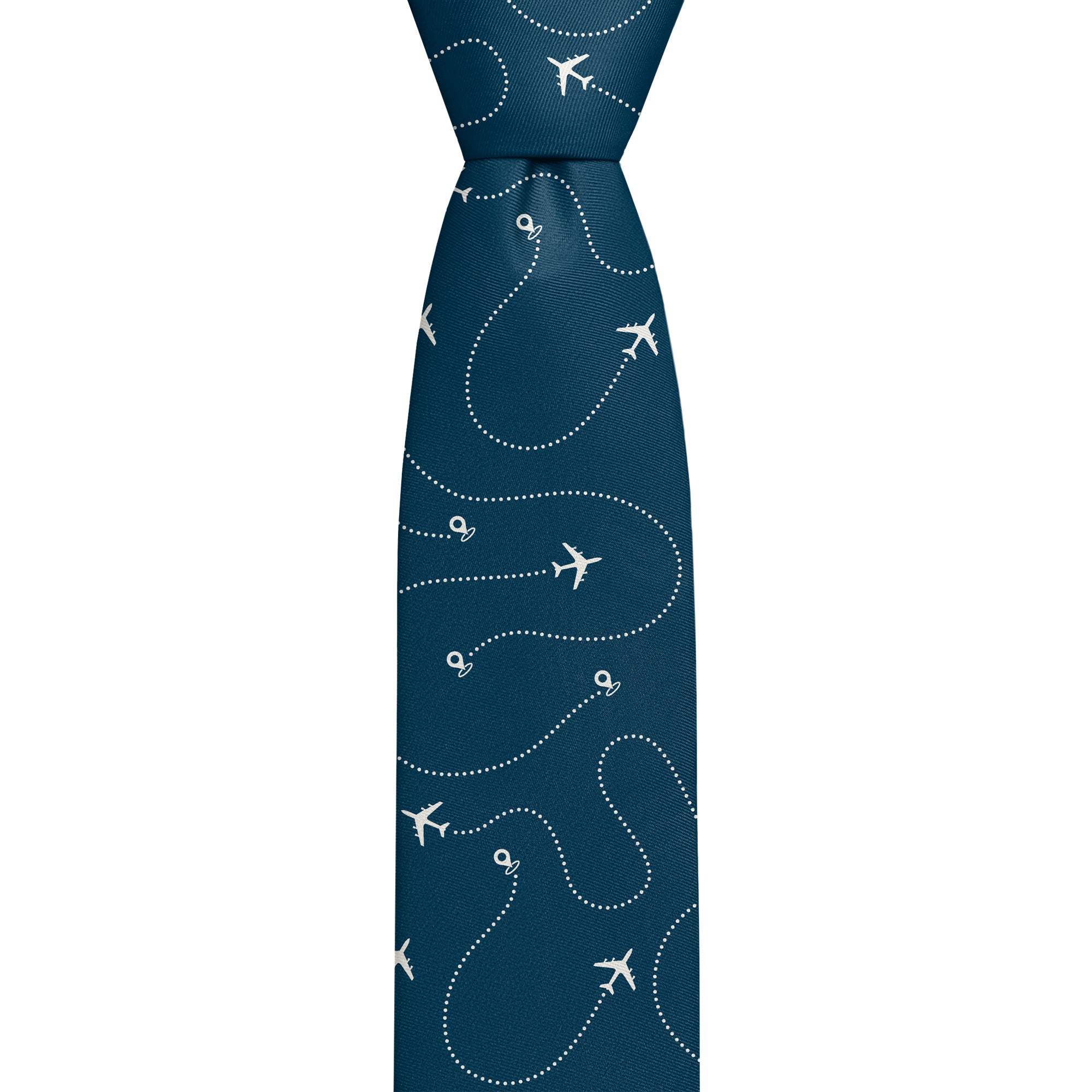 Custom In Flight 1 Logo Tie - Knot - Knotty Tie Co.