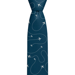 Custom In Flight 1 Logo Tie - Knot - Knotty Tie Co.