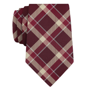 Inca Plaid Necktie - Rolled - Knotty Tie Co.