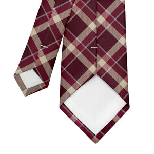 Inca Plaid Necktie - Tipping - Knotty Tie Co.