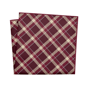 Inca Plaid Pocket Square - 12" Square - Knotty Tie Co.