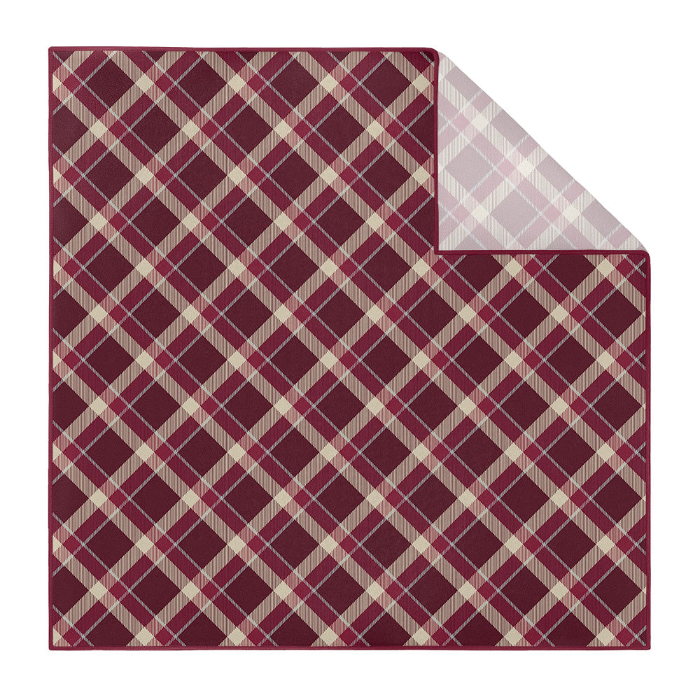 Inca Plaid Pocket Square - Printed - Knotty Tie Co.