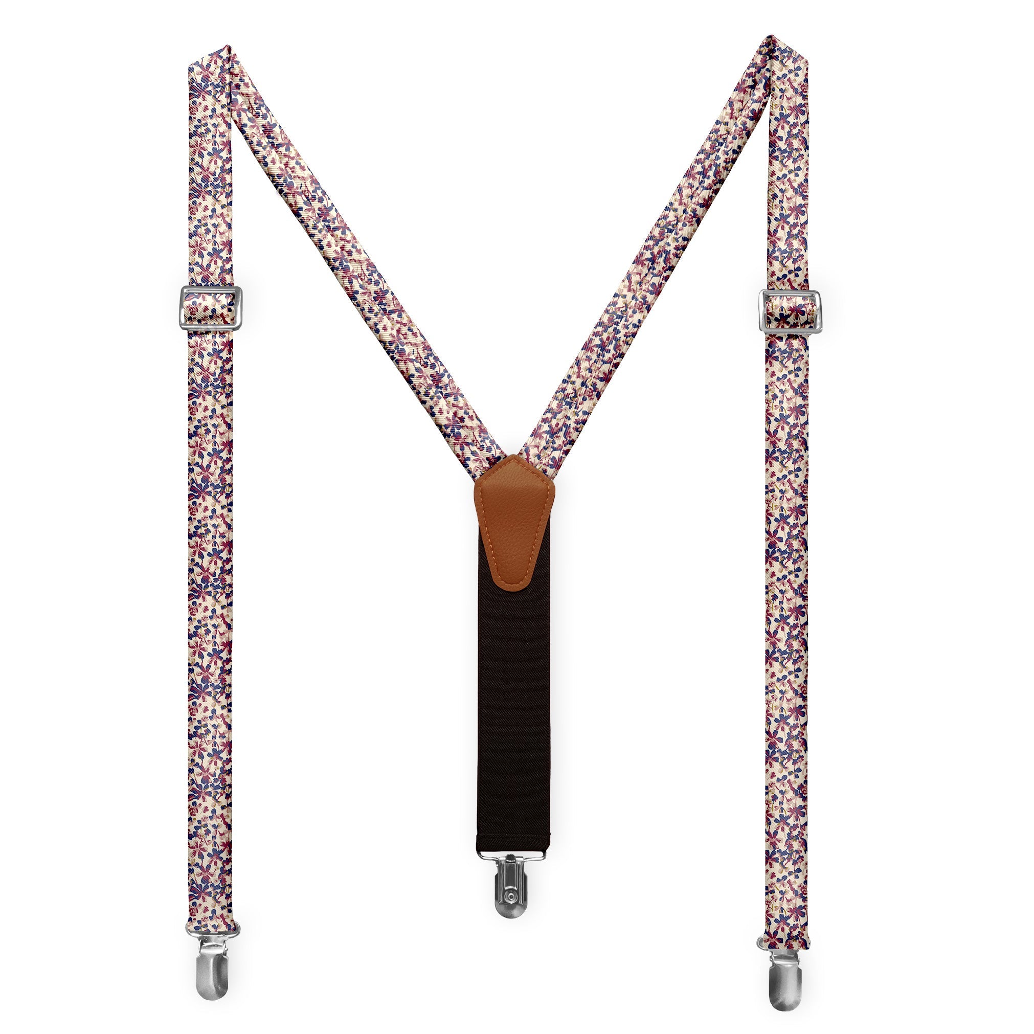 Inflorescence Suspenders - Full Front View - Knotty Tie Co.