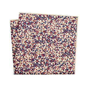 Inflorescence Pocket Square - 12" Square - Knotty Tie Co.